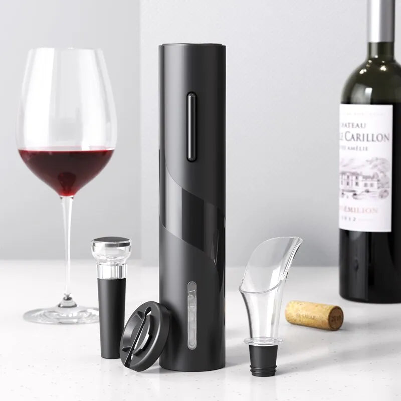 Abridor de vinhos inteligente elétrico