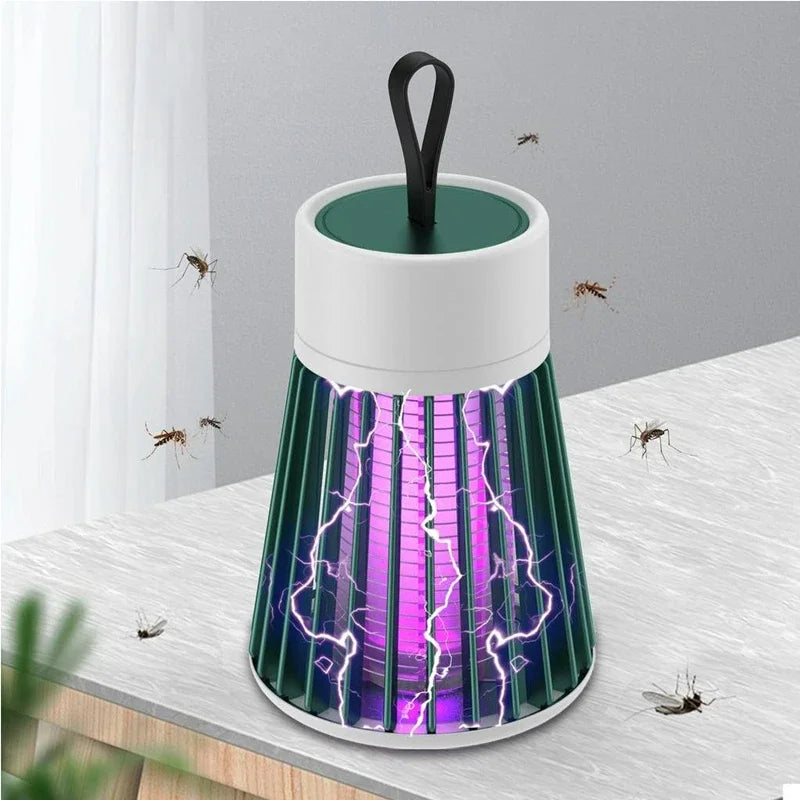 Luminária mata mosquitos ultravioleta