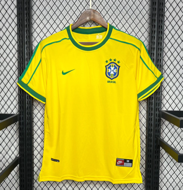 Camisa da seleção brasileira retrô 1998