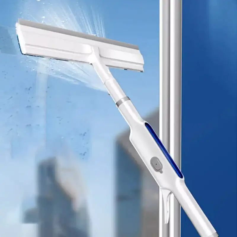 Limpador de vidro com spray e limpador de silicone